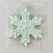 Snowflake-Cookie-in-blue-and-white-by- Sweet Traders