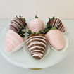 Valentines-White Chocolate -Milk Chocolate- Dipped-Strawberries-by-Sweet-Traders